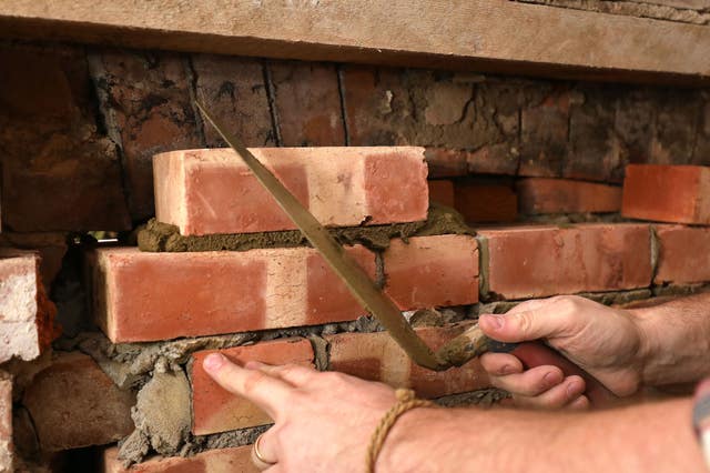 A brick wall