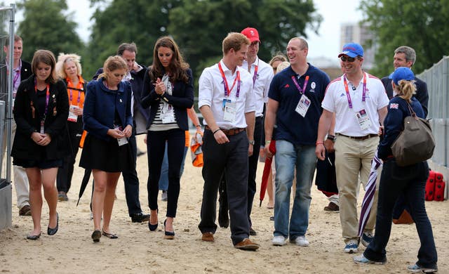 The royals at the Olympics