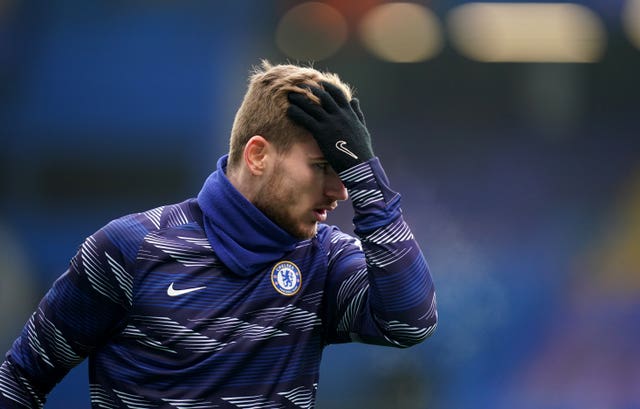 The pressure was on Timo Werner to end his goal drought against League Two opposition