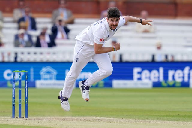 Tongue touched 91mph against Ireland (John Walton/PA)