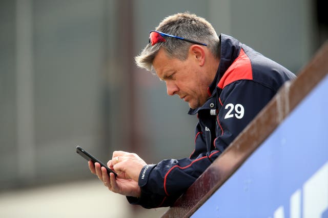 Ashley Giles was left to tell Hales the news