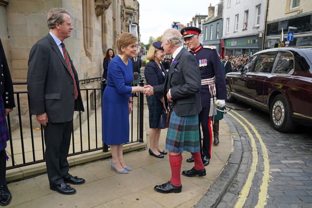 Royal engagements in Scotland