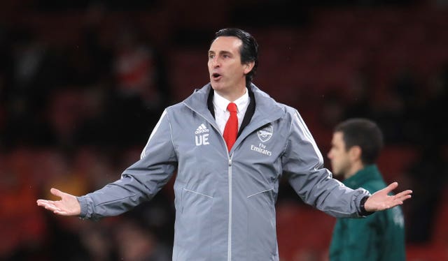 Unai Emery lost his job after defeat to Frankfurt 