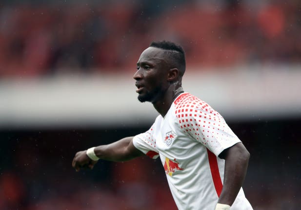 Keita was a big hit for his former club RB Leipzig