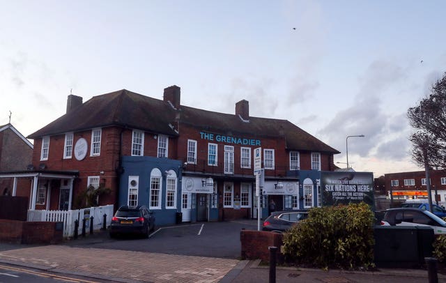 The Grenadier pub in Hove, East Sussex, one of the locations visited by Steve Walsh