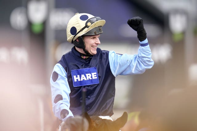 A jubilant Tom Cannon