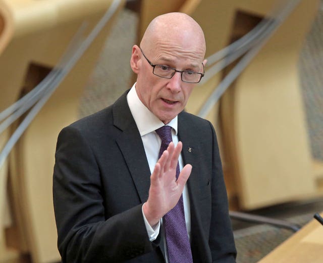 John Swinney makes school statement