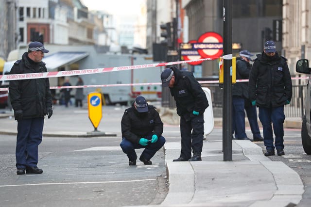 Incident on London Bridge