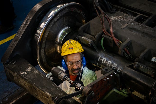 A train maintainer