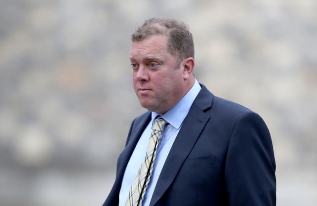 Douglas Innes denies the charges (Andrew Matthews/PA)