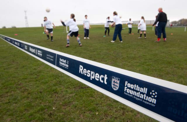 The Football Association have produced campaigns on respecting referees' over the years
