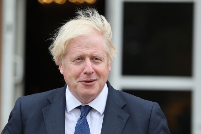 Boris Johnson visits Belfast