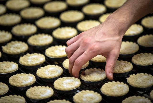 Mr Kipling mince pie factory