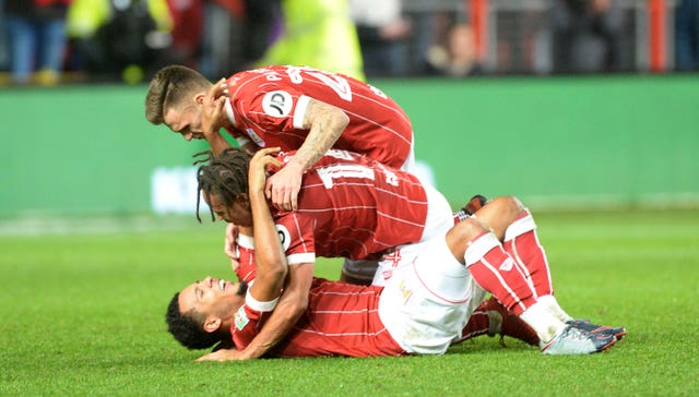 Bristol City’s enjoyed a stunning victory over Manchester United in the Carabao Cup quarter-finals