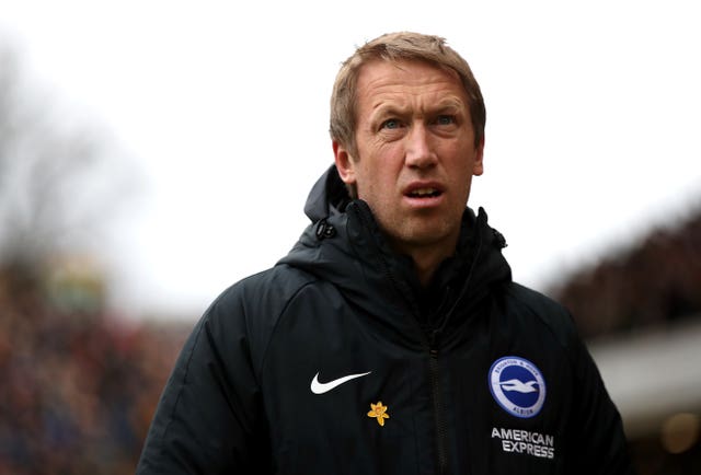 Brighton manager Graham Potter cannot wait to welcome supporters back to the Amex Stadium