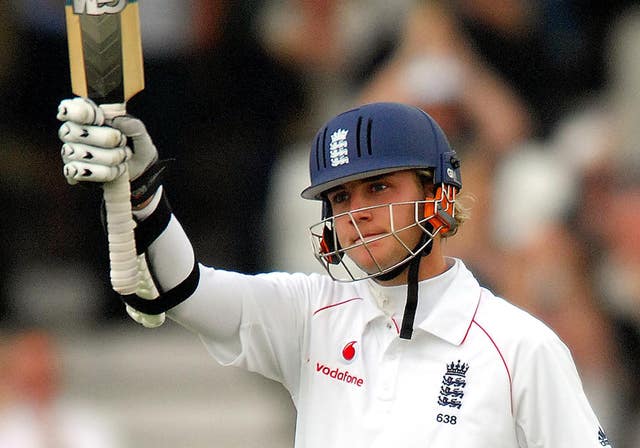 Broad scored his maiden half-century against New Zealand at Trent Bridge in 2008