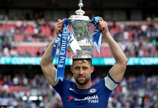May's FA Cup win meant Gary Cahill has won every major club honour with Chelsea