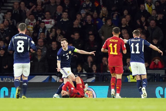 Scotland v Spain