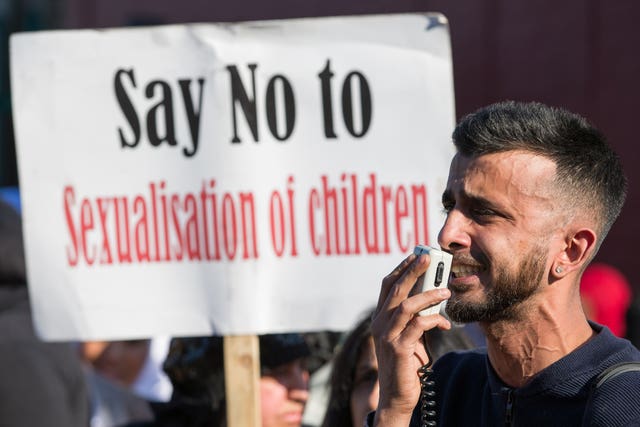 School protest