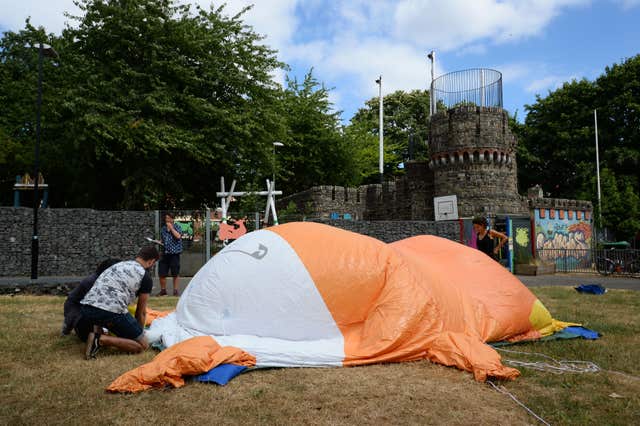 Trump Baby Blimp