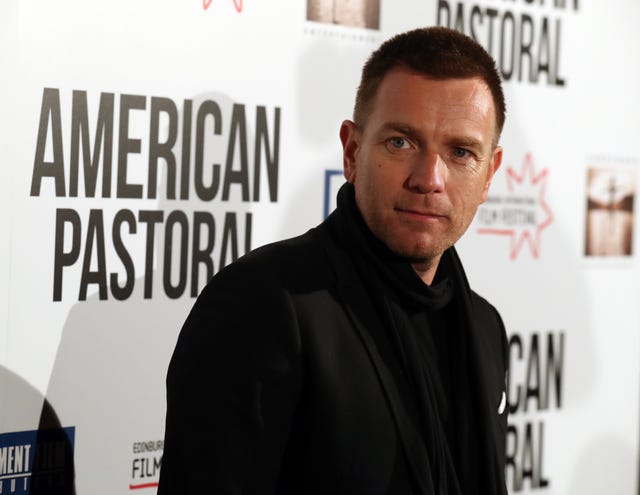A close-up of Ewan McGregor