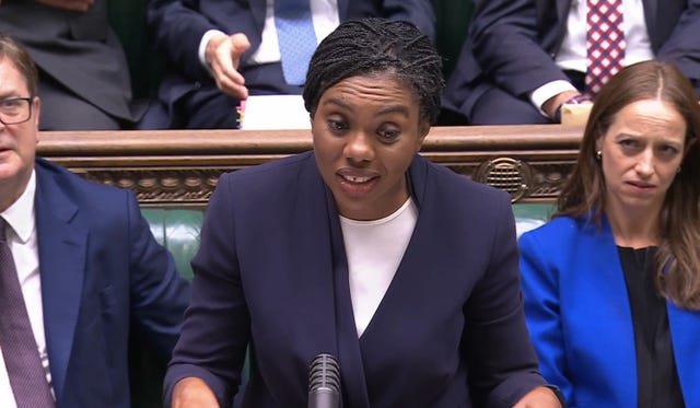 Kemi Badenoch in Parliament