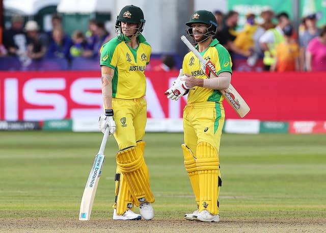 Australia's Steve Smith and David Warner returned from bans to play at the World Cup
