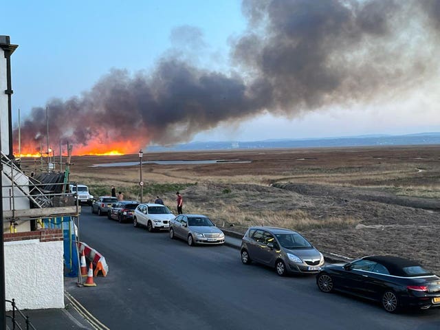Wirral fire