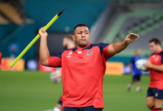 Mako Vunipola is poised to make his first appearance of the World Cup against Argentina