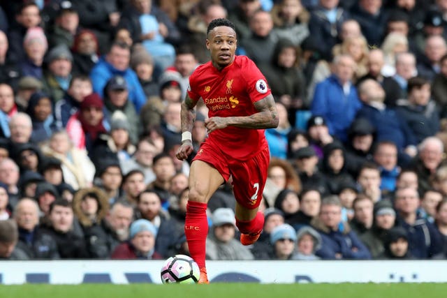 Nathaniel Clyne in action for Liverpool. (PA)