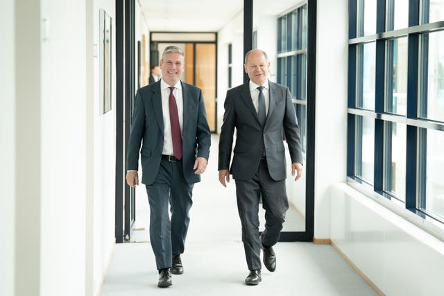 Keir Starmer visits Germany