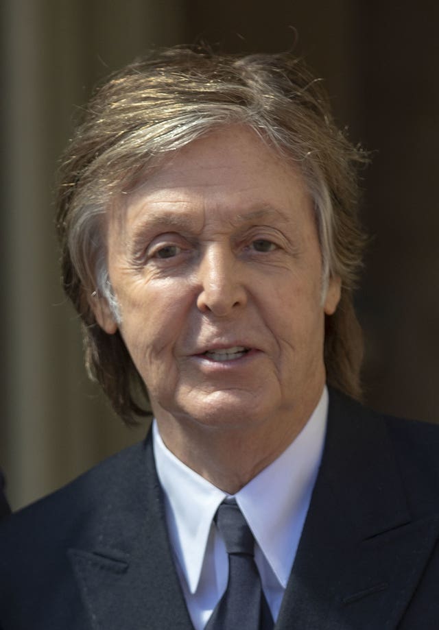 Sir Paul McCartney worked with Al Schmitt (Steve Parsons/PA)