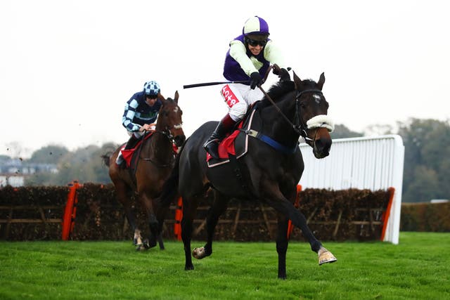 Adrimel in winning action at Sandown