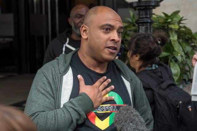 Karim Mussilhy, whose uncle died in the Grenfell disaster