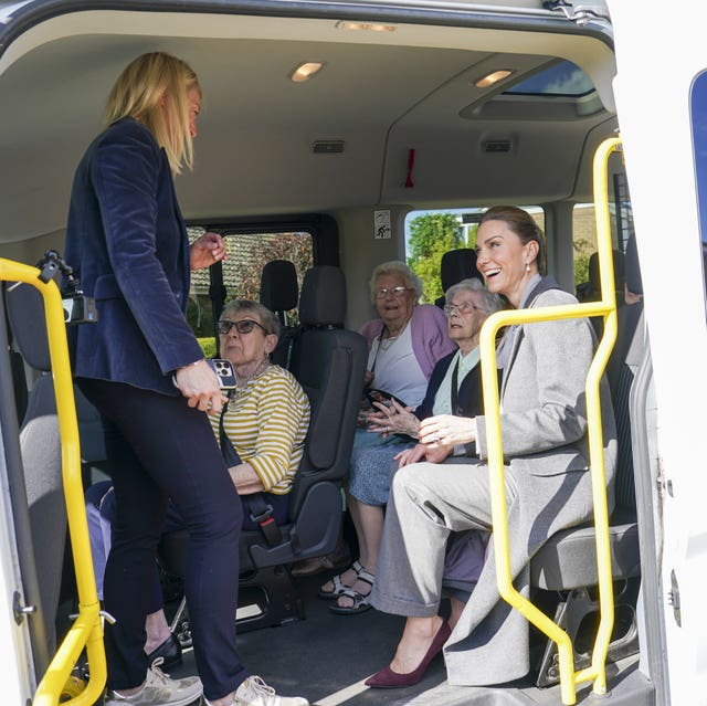 Royal visit to the West Sussex Minibus Service