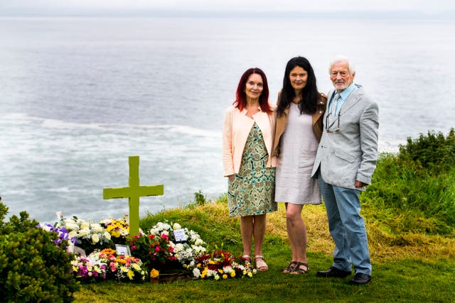 Mary Hornsey, Lisa McKean and John Maxwell
