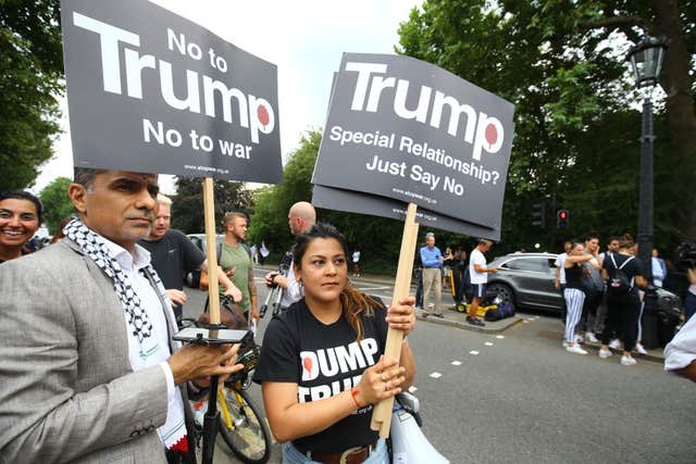 Donald Trump visit to UK