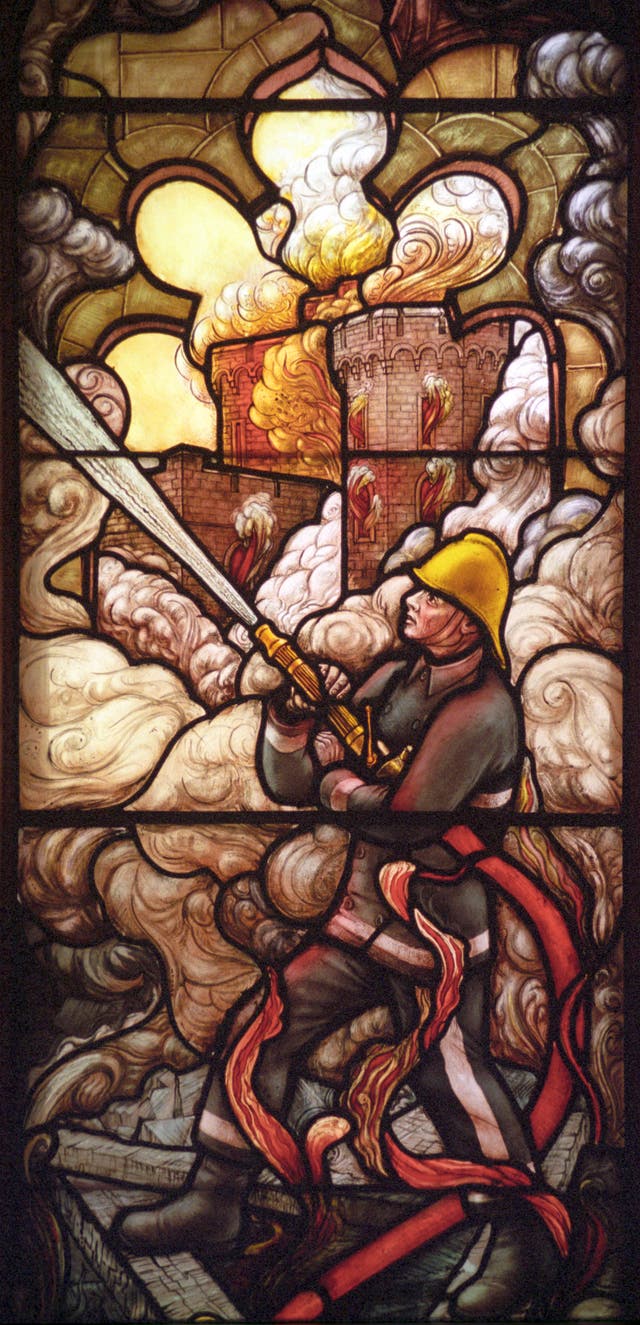 One of the chapel's windows