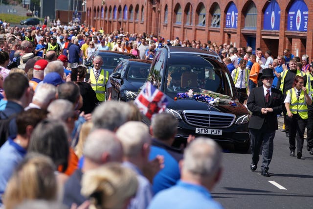 Andy Goram Funeral
