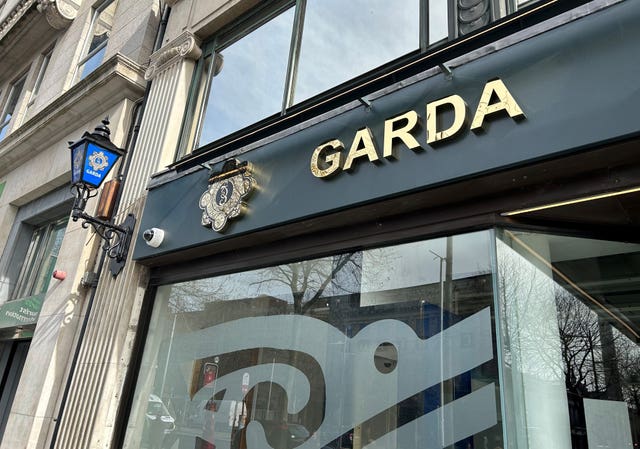The exterior of the Garda Station on O’Connell Street in Dublin