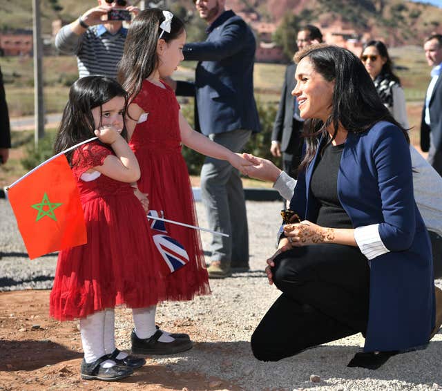 Meghan in Morocco