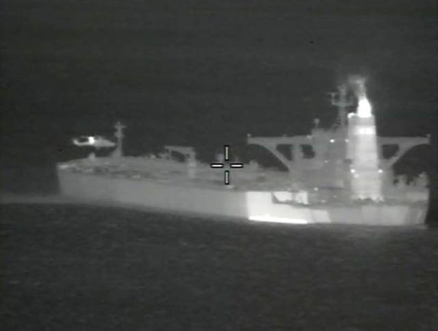 Oil tanker intercepted