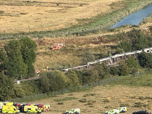 Sussex train derailment