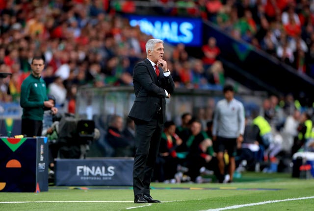 Switzerland manager Vladimir Petkovic (PA)