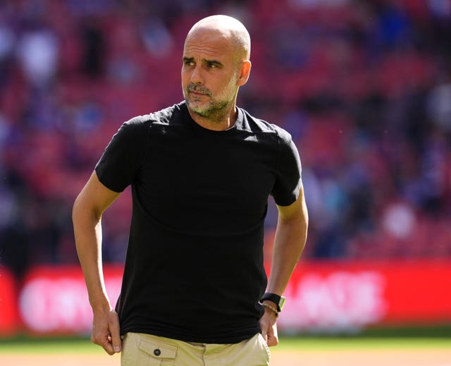 Manchester City manager Pep Guardiola