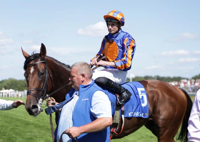 Constitution River after winning the Coral-Eclipse