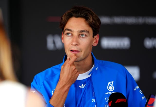 British driver George Russell trails Kimi Antonelli by 50 points