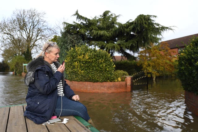 Pam Webb near her home in Fishlake, Doncaster