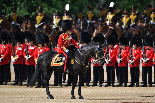 Trooping the Colour at Horse Guards Parade 