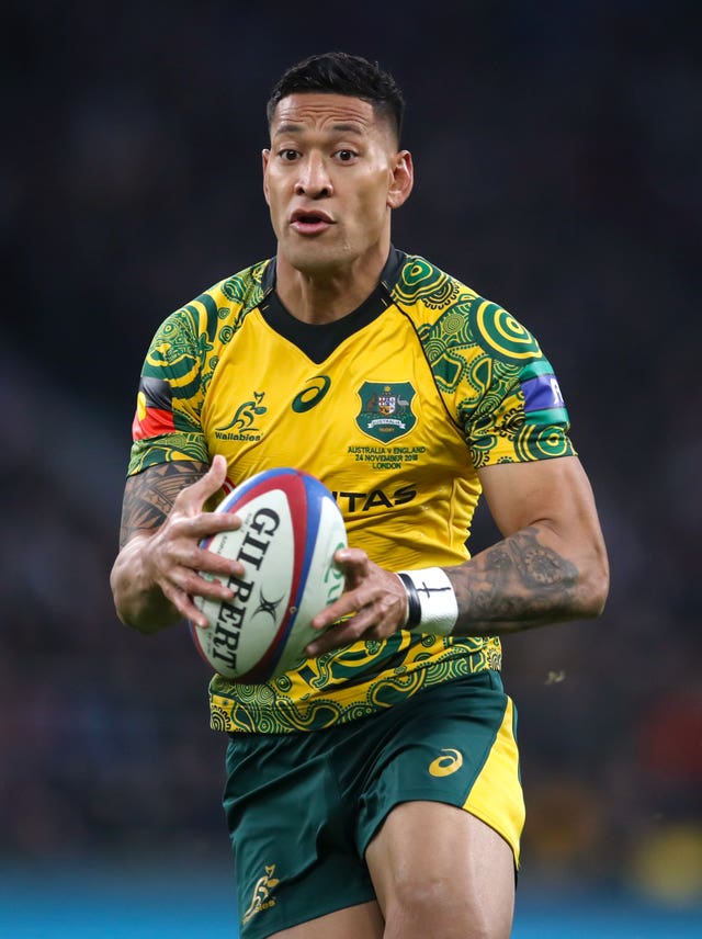 Israel Folau File Photo